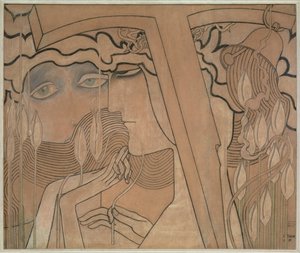 The Desire and the Satisfaction, 1893 (pastel på kort)
